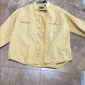 yellow flannel